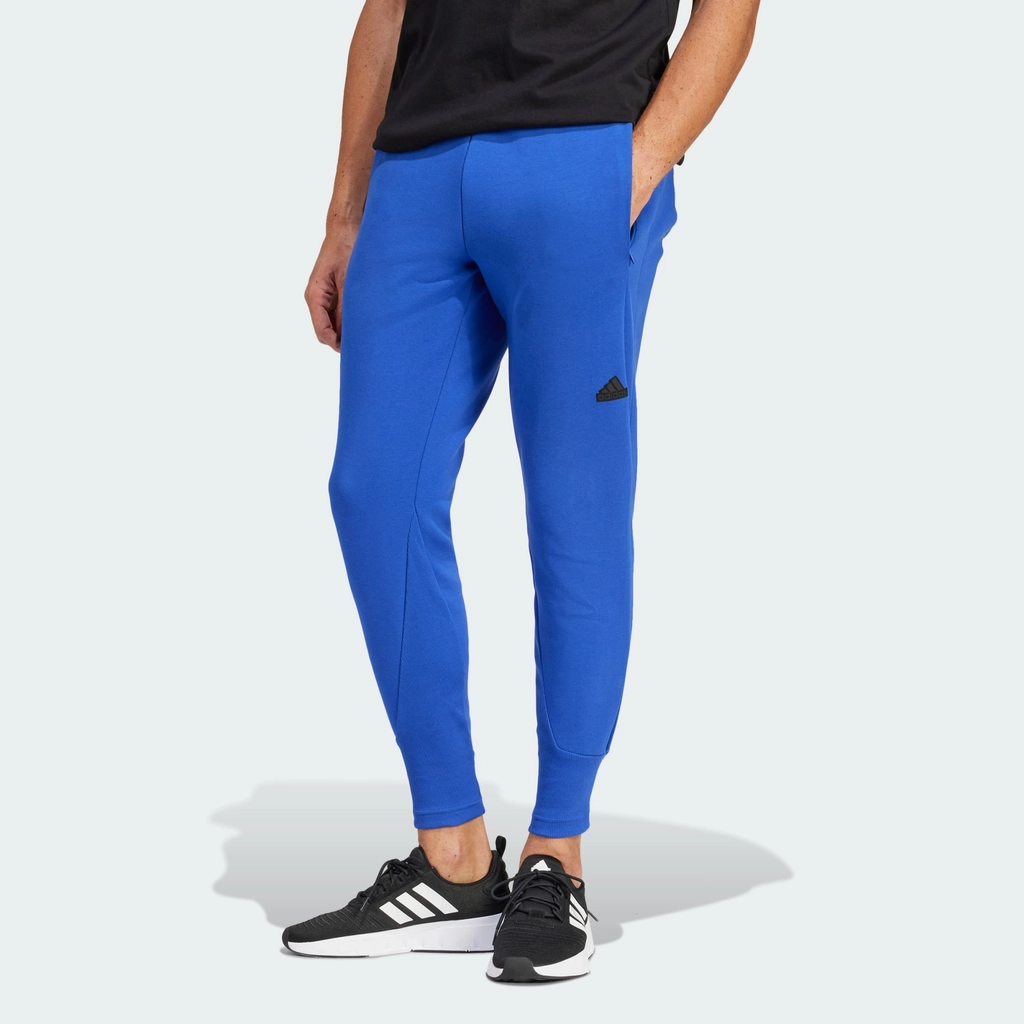 Adidas Originals Mens Z.N.E. Premium Pants - Blue Cotton - Size X-Large